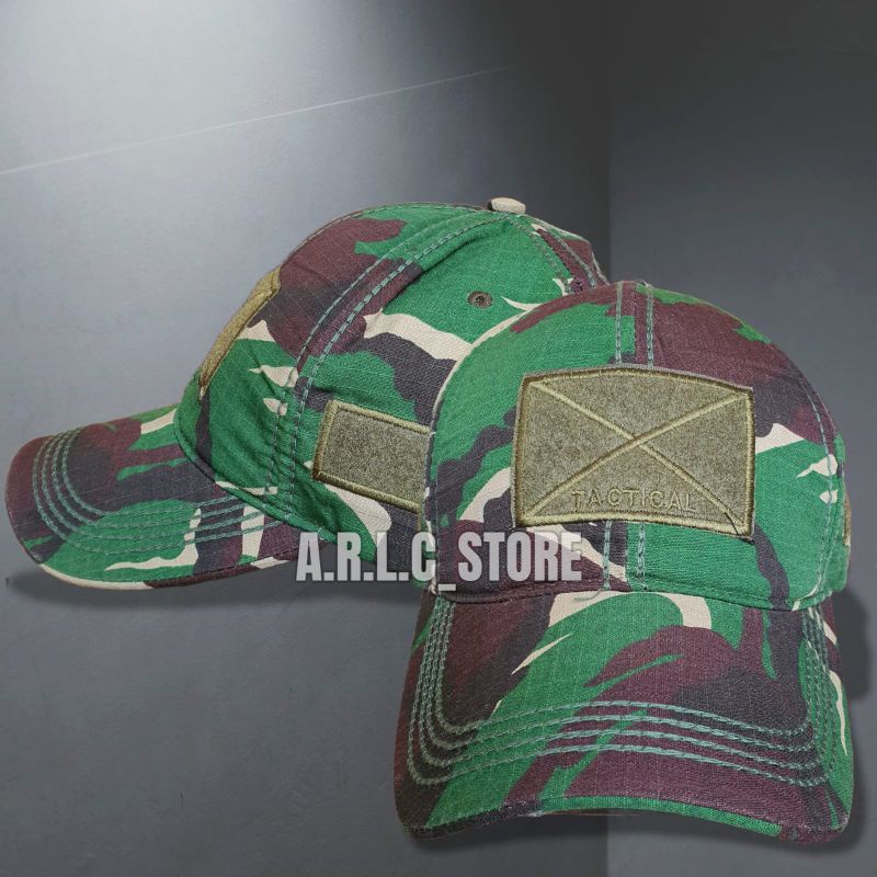 topi tactical army loreng malpinas tni ad / topi baseball caps velcro army / topi bdu tactical loreng malpinas