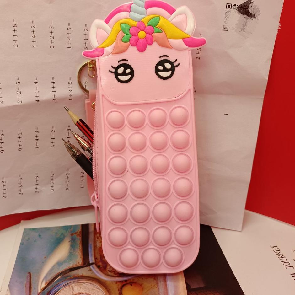 

✔ Kotak Pensil Pop It Unicorn Fashion Terlaris