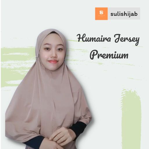 SH Humaira Jersey Premium/ Hijab Instan/ Humaira Bergo
