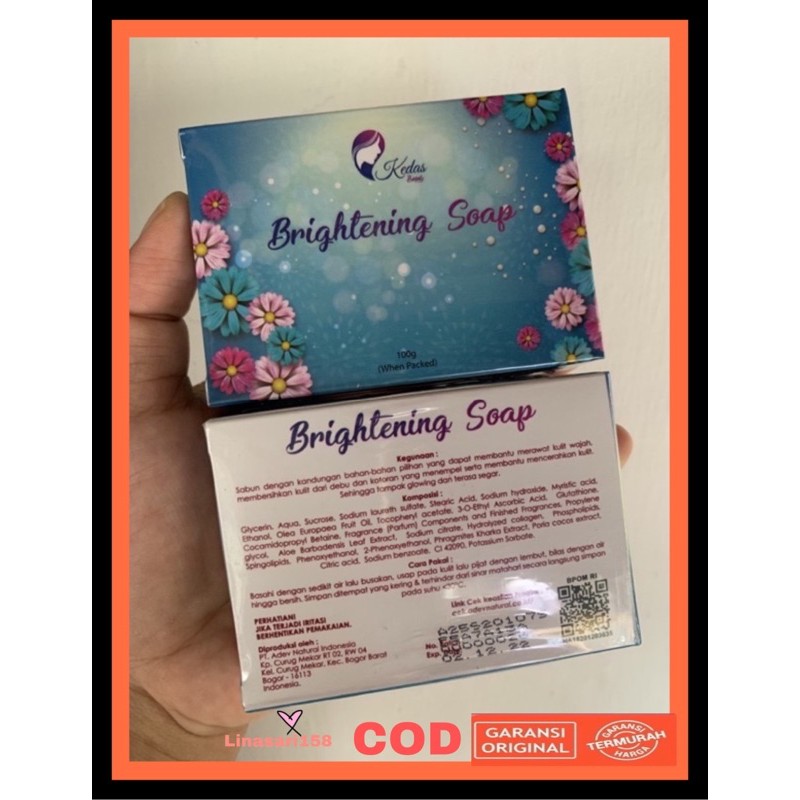 [Ready Freegift] Blinkz Soap - Blinkzsoap 60gr BPOM