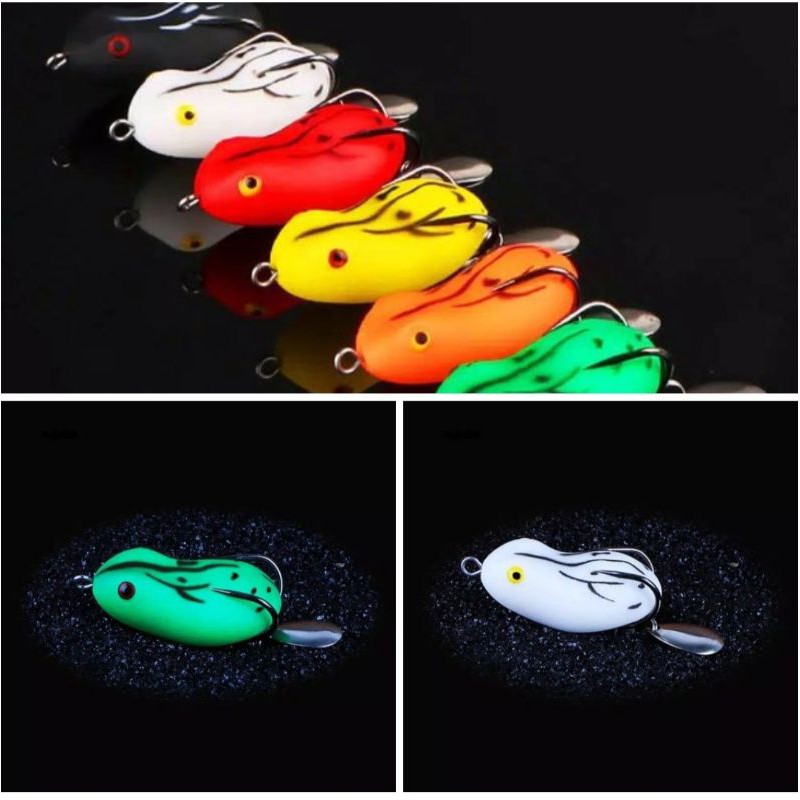 Umpan Pancing Bentuk Kodok Lembut || umpan casting | umpan Toman Umpan Casting Lure umpan gabus umpa