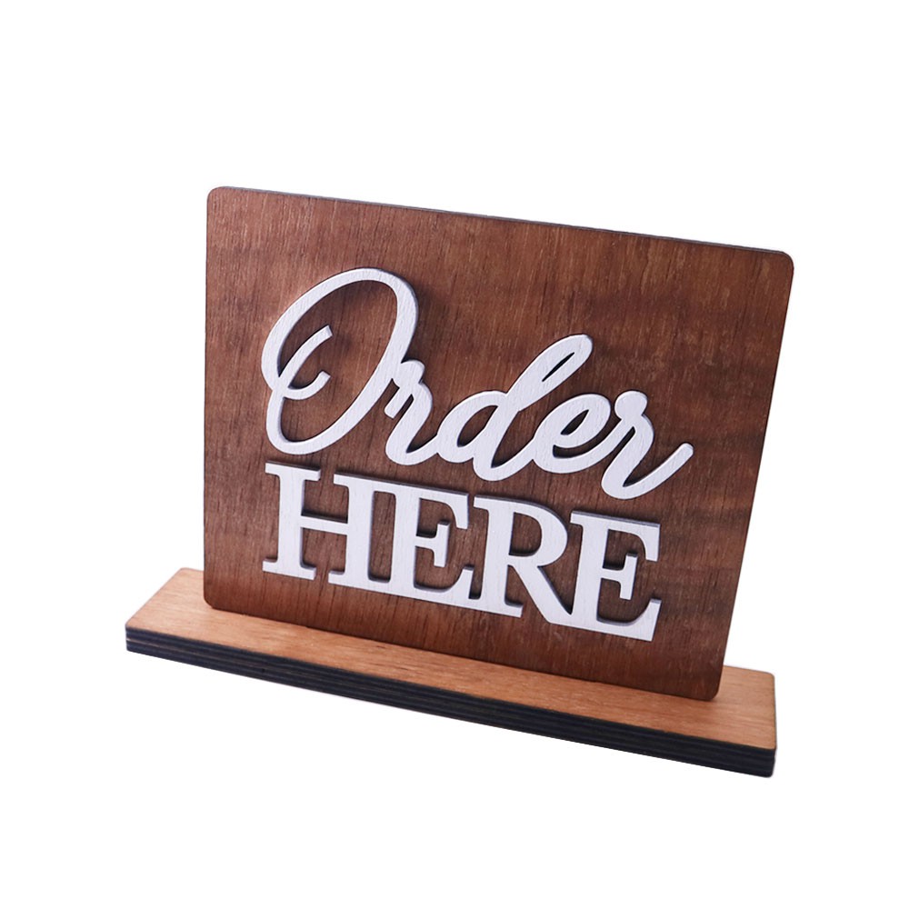 Table Sign | Order Here