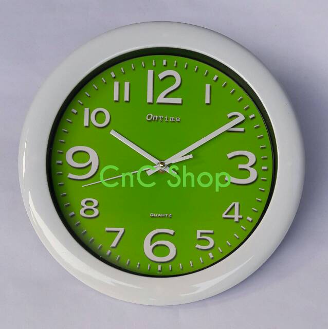 CNC SHOP Jam Dinding Ontime NEW fresh colour