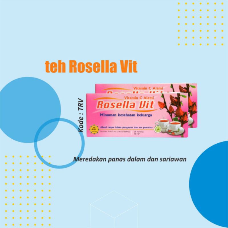 

Teh Rosella vit