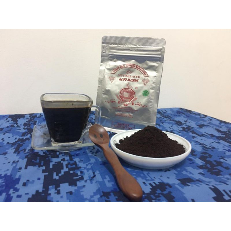 Bubuk kopi Arabica Koprosa Samalanga Mutiara Aceh 200gram