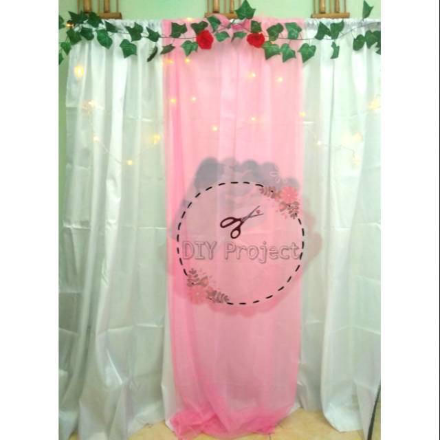 Dekorasi simpel untuk lamaran / aqiqah / wedding / sunatan