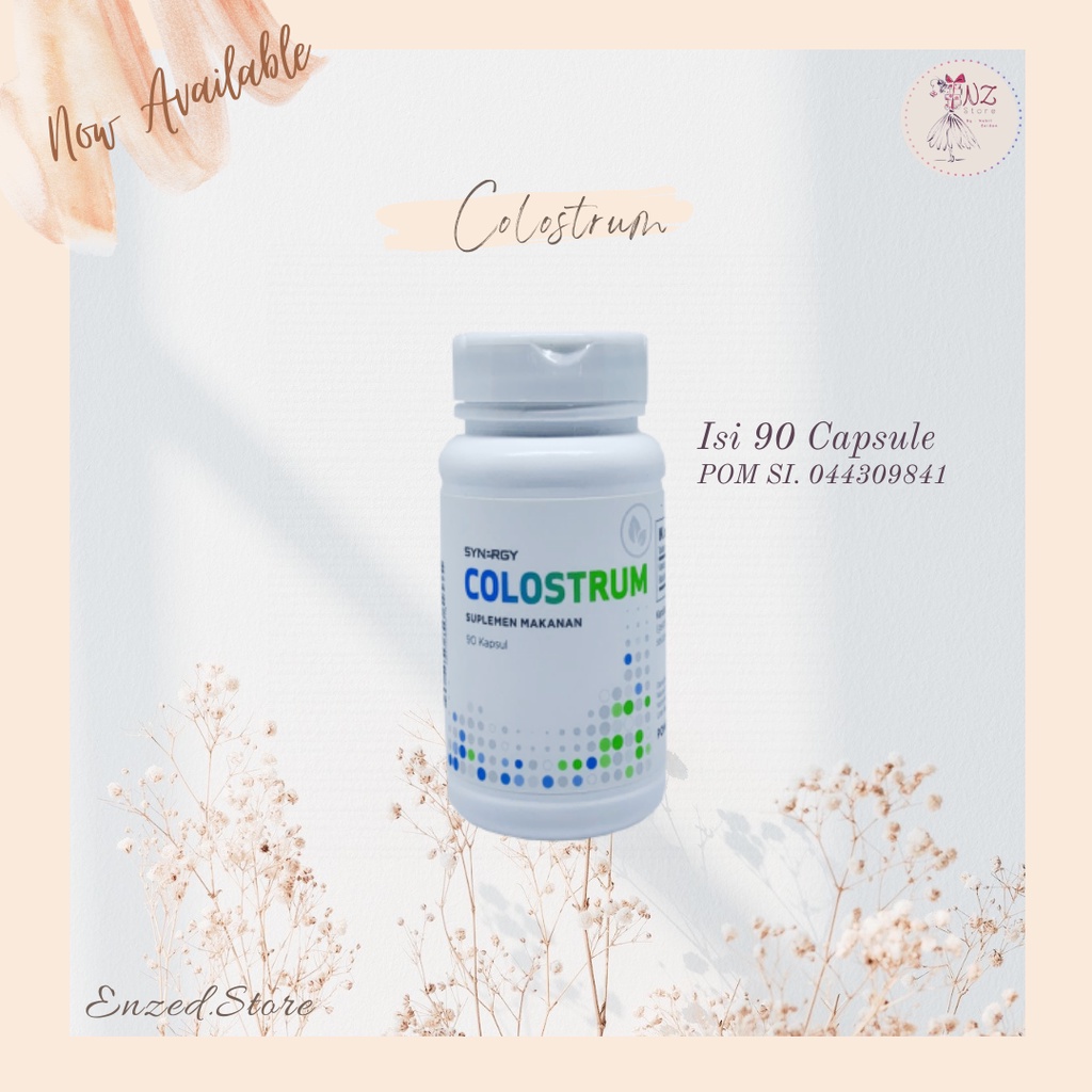 [CASHBACK] Original Colostrum Synergy Import USA Isi 90 Kapsul