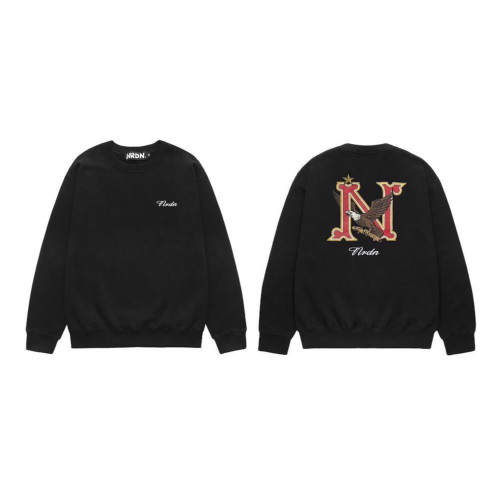 CREWNECK NRDN FALCON BLACK