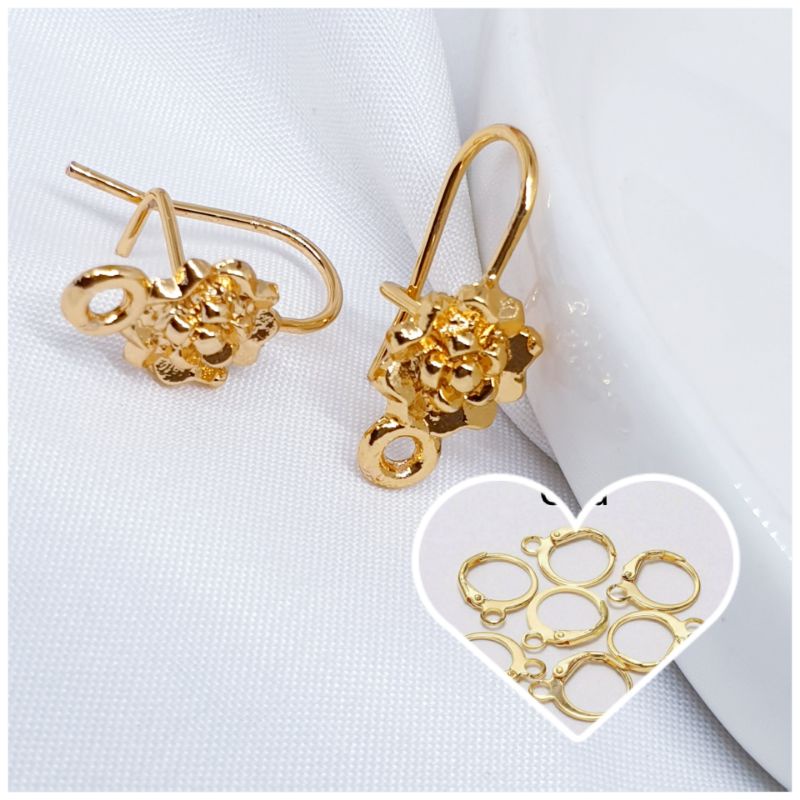 Ring anting silver and Gold harga per psg