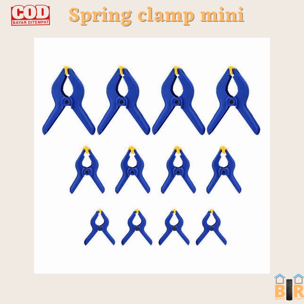 Clamp Jepit Mini 2 Inch Klem Tang Jepit Catok Klem Spring