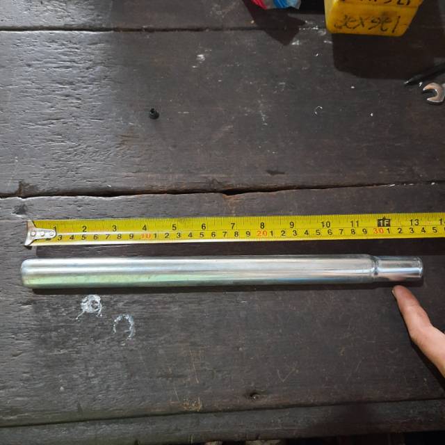 Tiang sadel 25,4mm Panjang 34 cm untuk sepeda minion / bmx