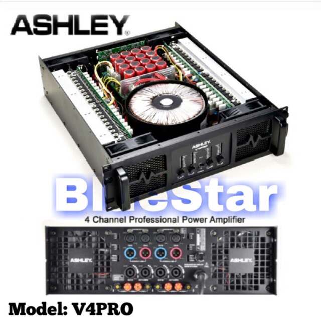 Power ASHLEY V4PRO ORIGINAL 4 Channel