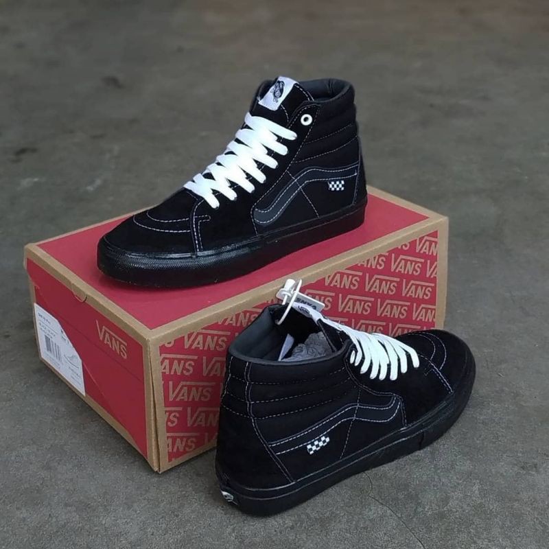 Vans SK8 HI Pro Black Black