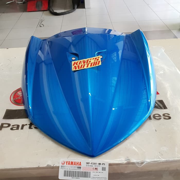 tameng depan SOUL GT 115 BIRU ASLI YAMAHA