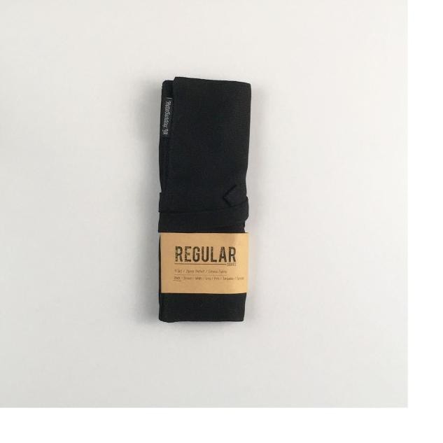 

➭ HELLO SUNDAY Regular Series Roll Pencil Case - Black ➱
