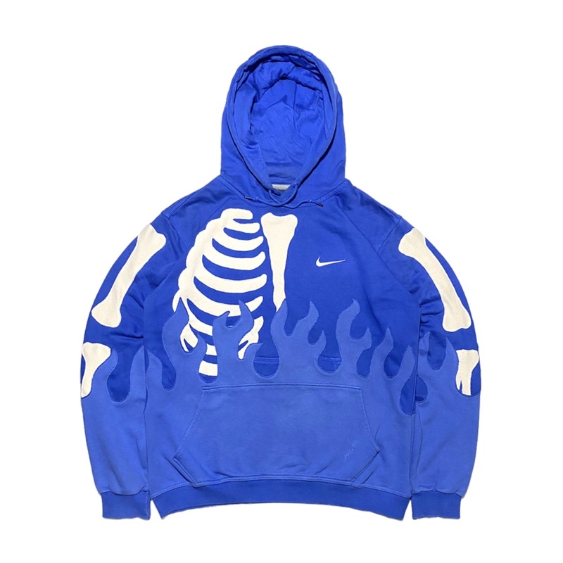 NIKE SKELETON FLAME HOODIE (REWORKED)