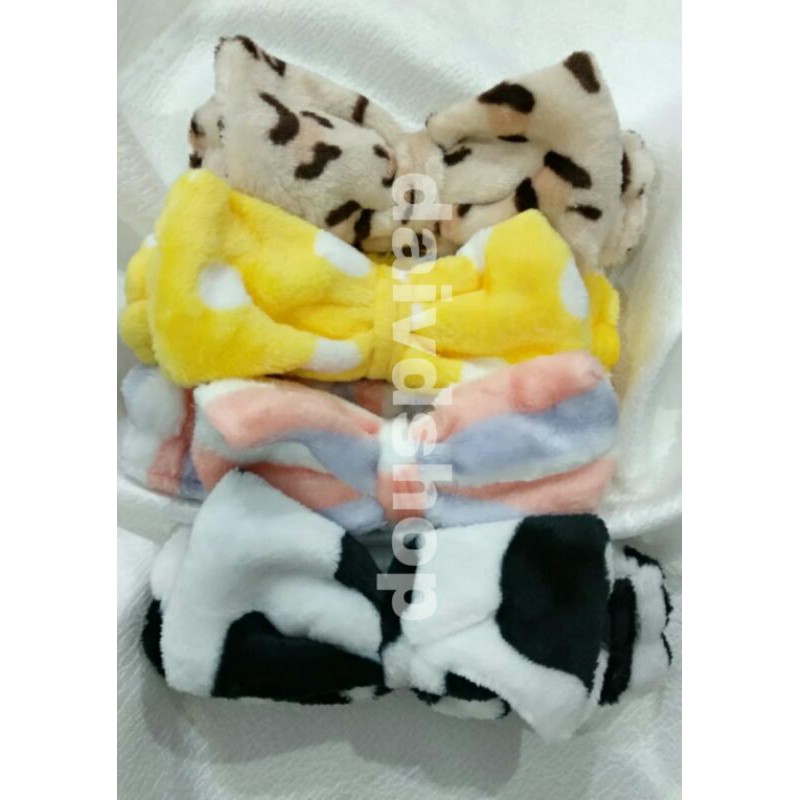 [MEDAN] BANDANA MOTIF/ BANDO MOTIF HEADBAND RAMBUT MASKERAN HIJAB IKAT RAMBUT PITA