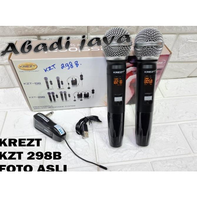 Mic Krezt KZT 298 ada 3 jenis tipe 298A 298B 298C 3 pilihan