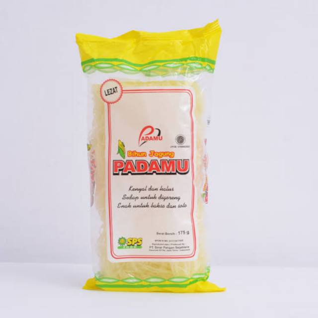 

Bihun jagung PADAMU isi 3 pcs @160 gr