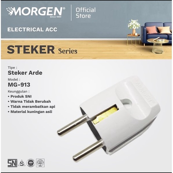 Morgan Stop Kontak / Steker Arde, SNI