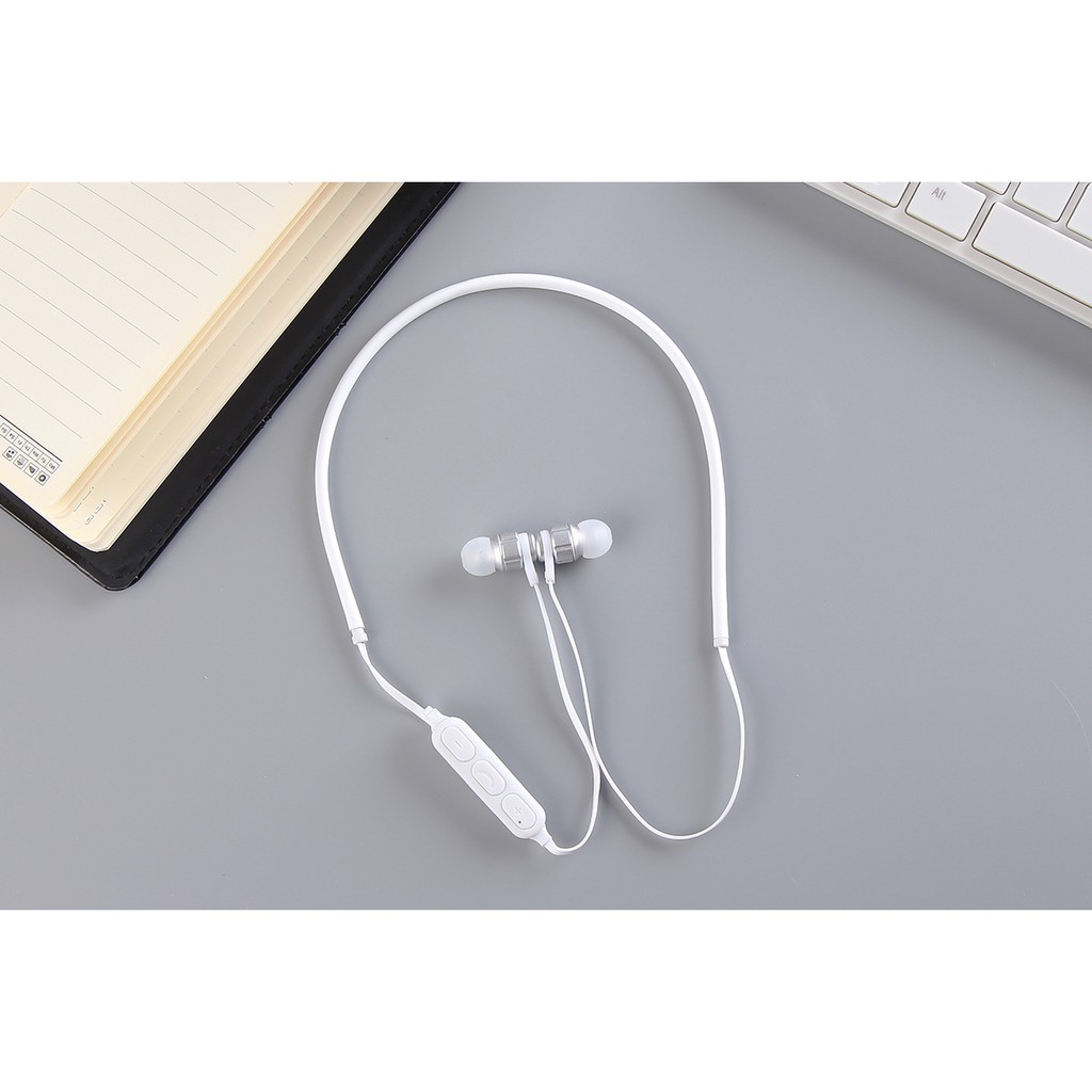 Headphone Sport Bluetooth Wireless Neck Chain Headphone Leher  GJBY CA-107