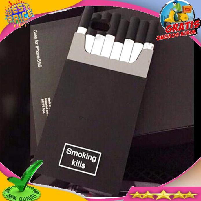 Silikon 3D Untuk iPhone 5 5G 5S 5SE 6 6G 6S Uk 4.7inch 6+ 6plus 6 plus 7+ Uk 5.5inch 7 plus 7plus  Softcase Rokok Casing Kesing