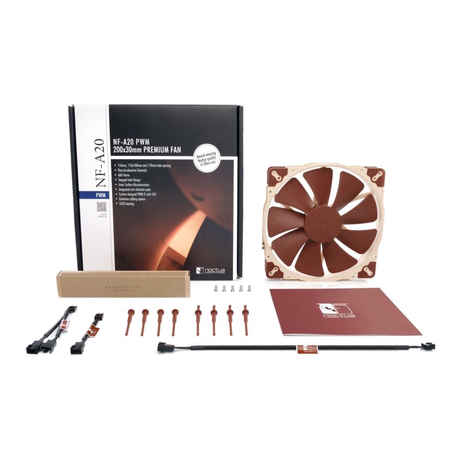 Fan Noctua NF-A20 PWM Premium Fan | 20CM 200MM | 800RPM