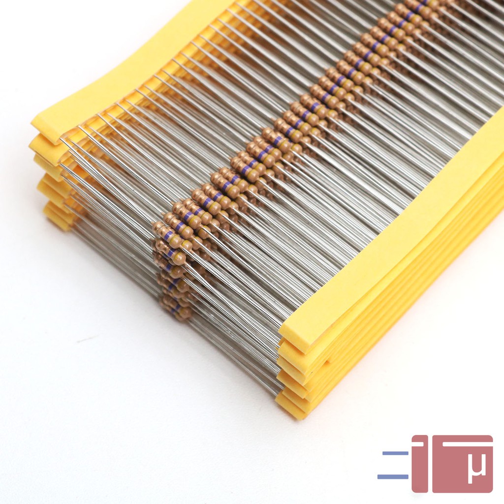 x10 Resistor 4R7 4.7 Ohm 1/4W Karbon 5% Taiwan Kaki Tembaga