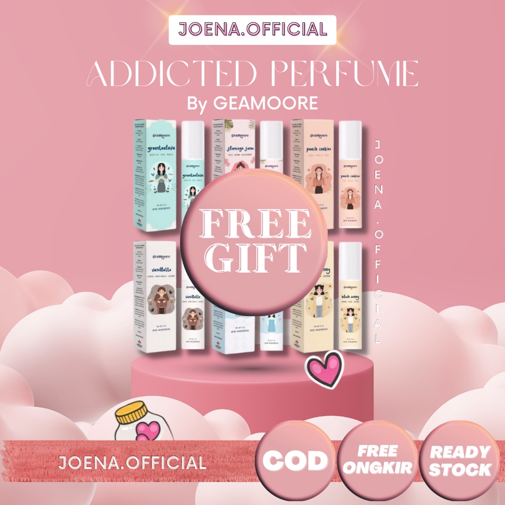 

✅ - BPOM Geamoore Addicted parfum 5 ml Parfume Pewangi badan tahan lama long lasting Roll on