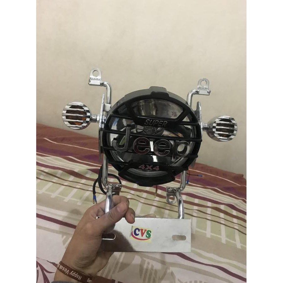 Lampu Jeep Variasi Rx King Plus Breket Plus Lampu Sen Sale