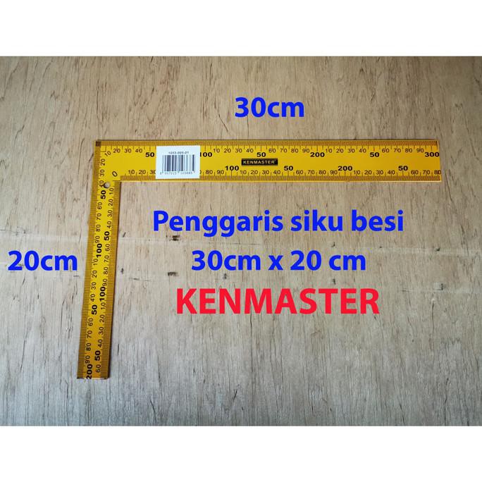 

penggaris siku besi 30cm x 20cm besi tebal besi siku KENMASTER