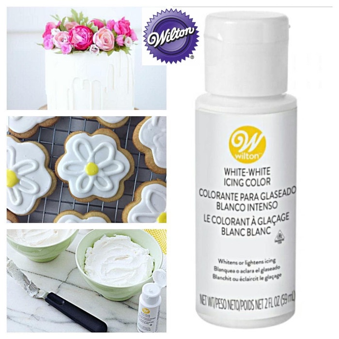 

Siap Kirim Pewarna Wilton White White Icing Color Pewarna Makanan Putih Kue Cake