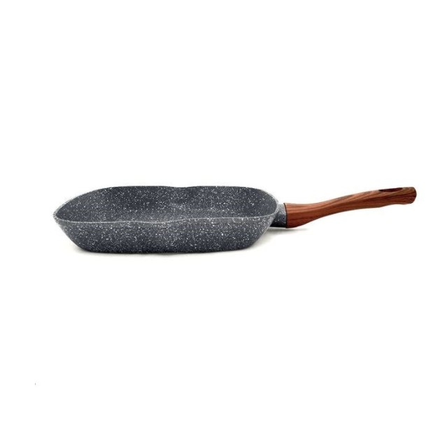 Grill Pan BBQ Marble Ceramic Pan Anti Lengket CYPRUZ