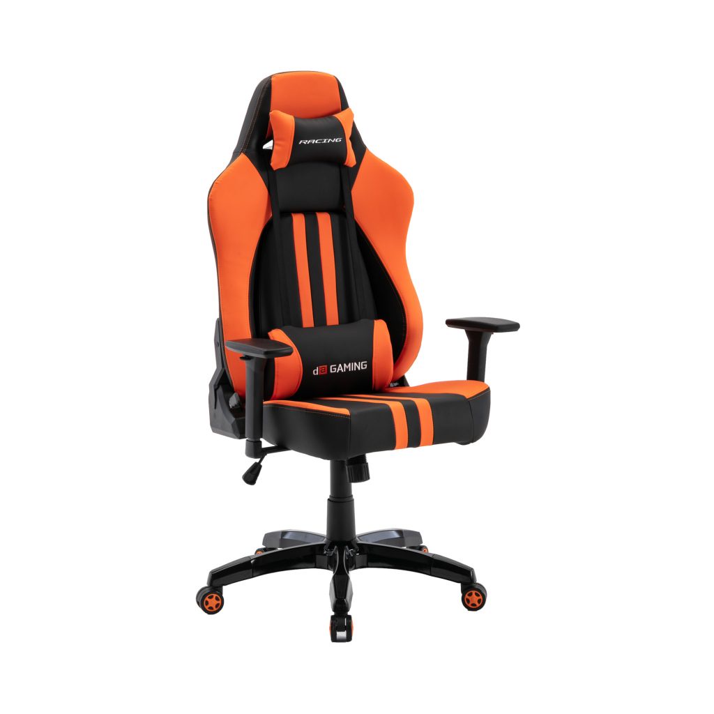 DA GAMING CHAIR RACING X WARRIOR ORANGE HITAM / Kursi Gaming 100% ORIGINAL KURSI GAME