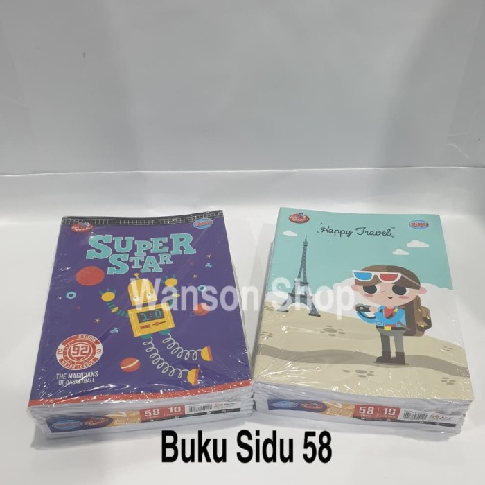 

(BISA COD) BUKU SIDU 58 / BUKU TULIS SIDU 58 - Sidu 58Lb