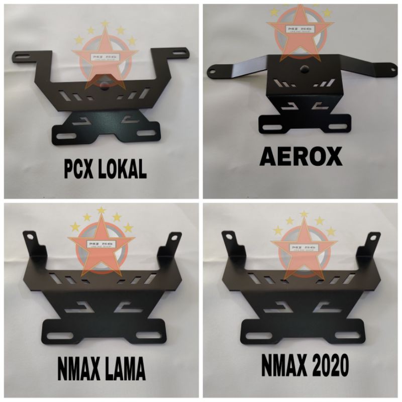 DUDUKAN PLAT NOMOR NMAX 2020,NMAX LAMA,PCX,AEROX | TEMPAT PLAT NOMOR