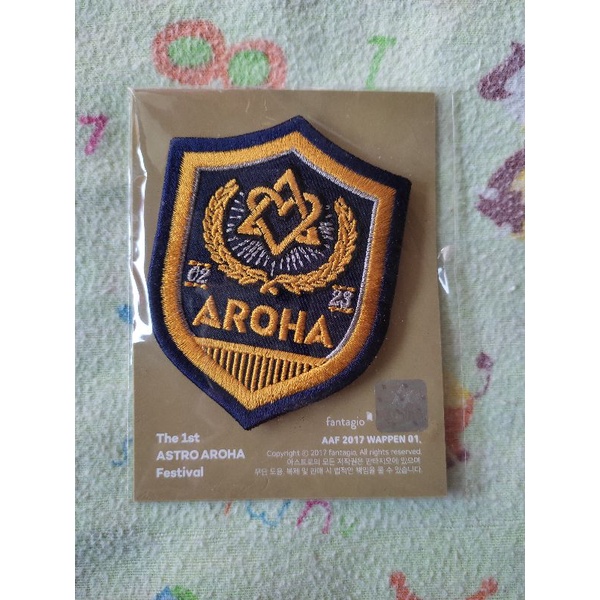 ASTRO 1ST AAF OFFICIAL MEMBERSHIP AROHA BADGE