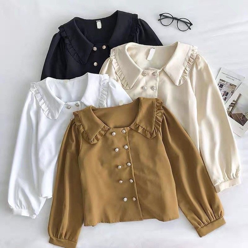 BLOUSE MONO CHROME / BLOUSE BLONI  BLOUSE MOSCREPE