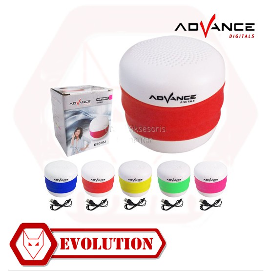 Speaker Advance ES030J Spiker bok box Portable Musik Music bluetoot blutoot Murah Advance solo