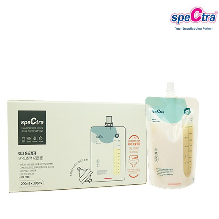 Spectra Easy Temperature Sensing Breast Milk Starage Bags