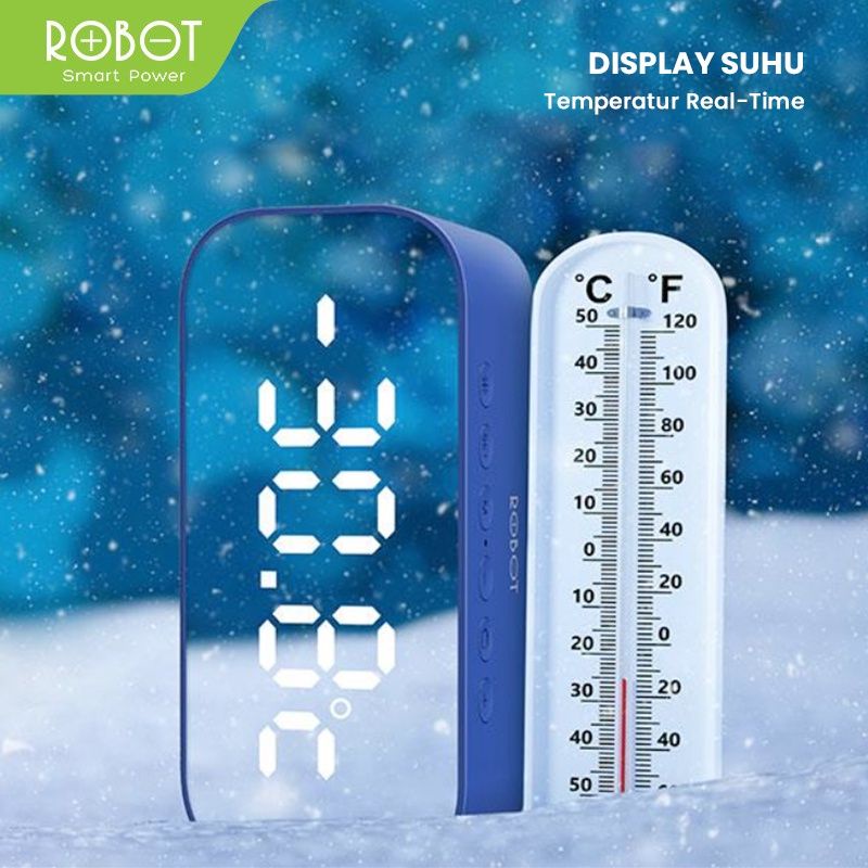 Robot RB560 Bluetooth 5.0 Speaker Alarm Clock LED