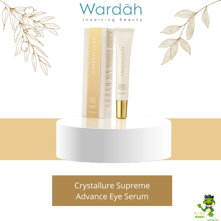 ❣️Rakkistore99❣️Wardah Crystallure Supreme Advanced Eye Serum 15ml (100% Original)