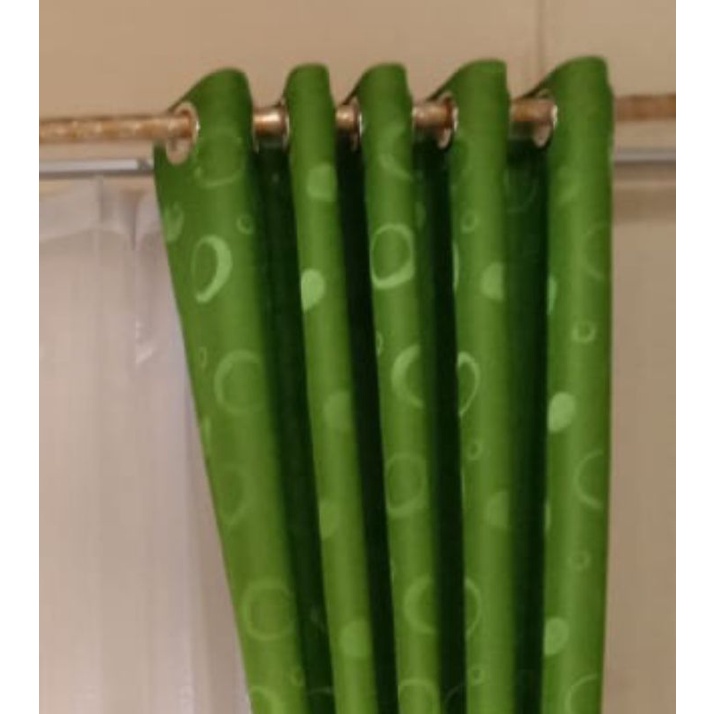 gorden kusen pendek murah_gorden tebal minimalis_korden kolonggan mirah_bigg sell_gorden jendela pintu polos murah_gorden lokal poni murah_gorden pintu jendela kamar_gorden pintu jendela ruang tamu_gorden polos pintu tinggi mewah_gorden kamar tebal murah-Hijau tua