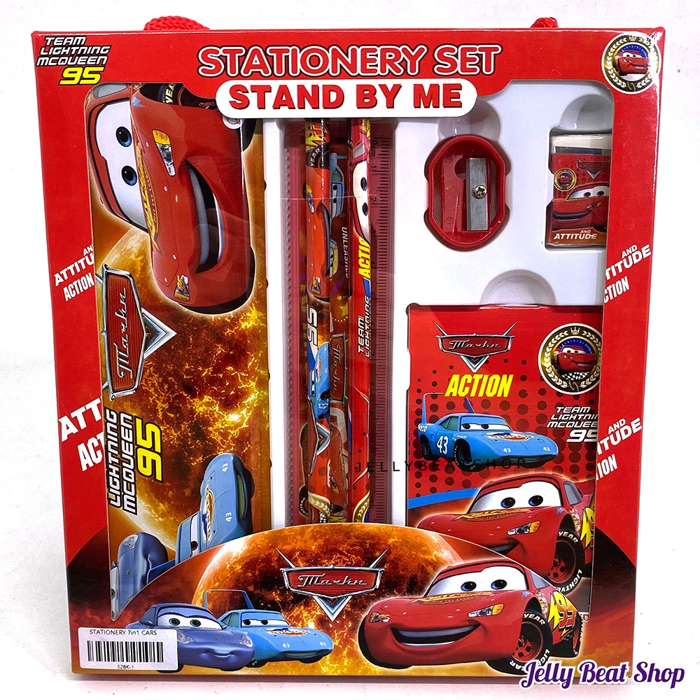 Stationery alat tulis atk study set cars