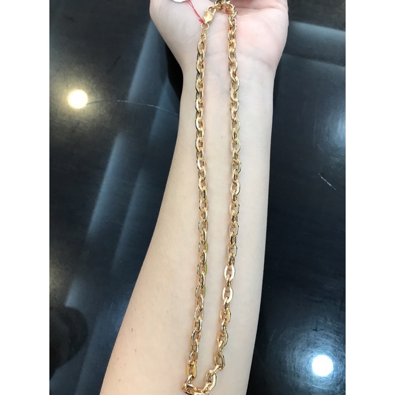 Kalung rantai nori emas asli kadar 375
