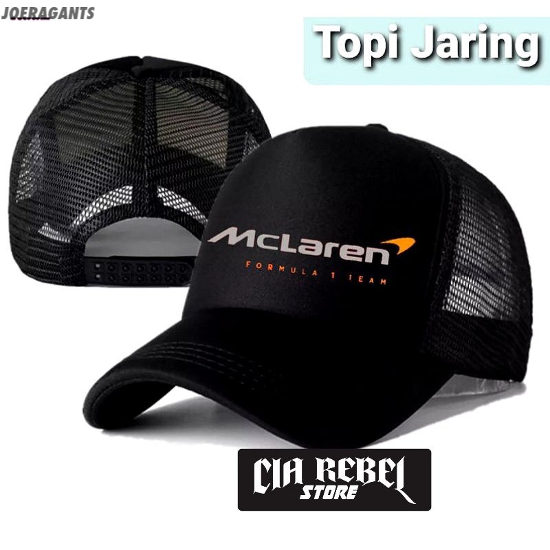 TOPI JARING TRUCKER RACING MCLAREN FORMULA 1 TEAM TOPI BALAP F1 TERLARIS - joeragants