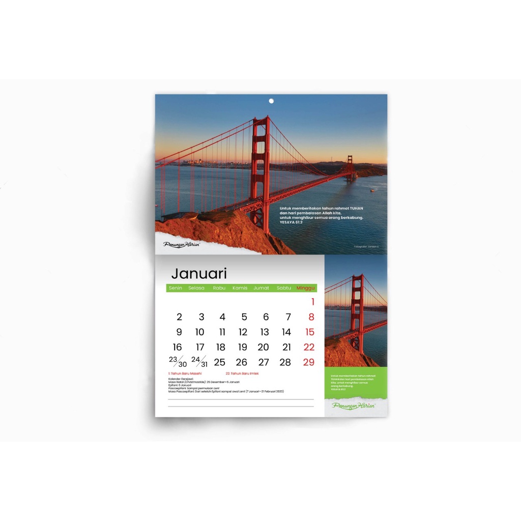 

KALENDER DINDING 2023