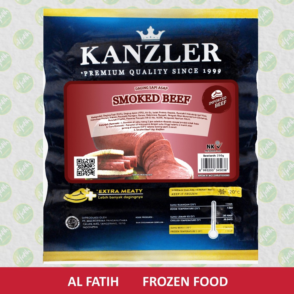 

KANZLER SMOKED BEEF 250GR