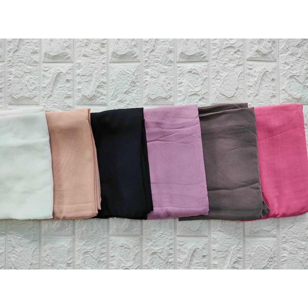 [ PASMINA INNER CERUTY ] pasmina ceruty polos•pasmina inner