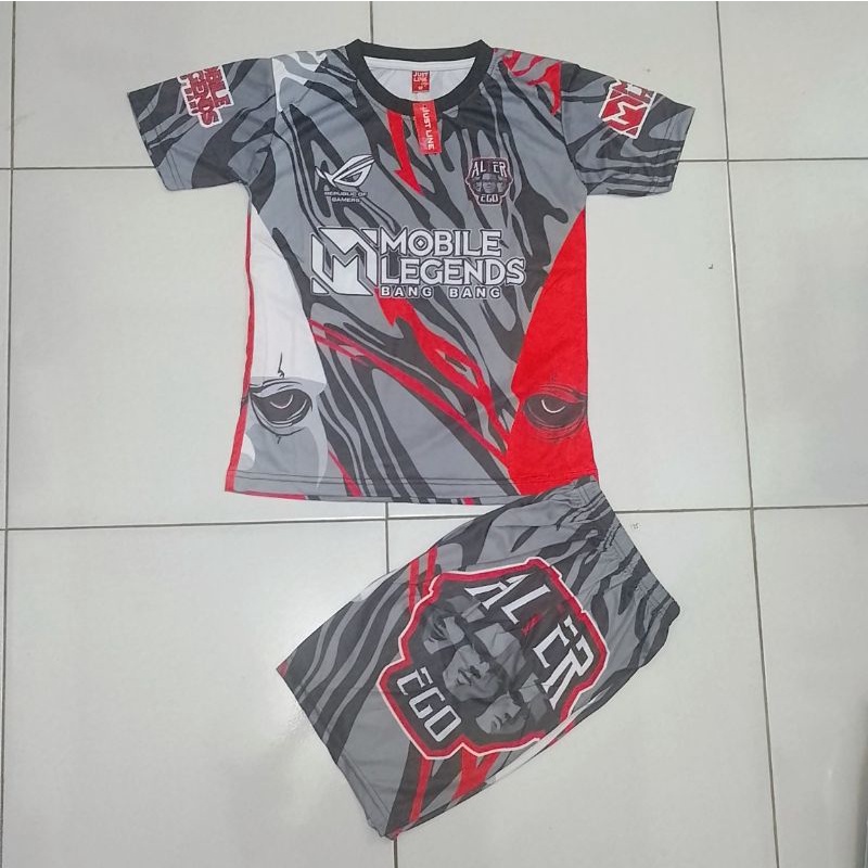 SETELAN BAJU GAMING MOBILE LEGEND BAJU ALTER EGO SETELAN BAJU KAOS ANAK LAKI LAKI